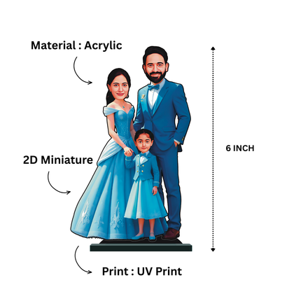 Personalised Superhero Family Cinderella Minify