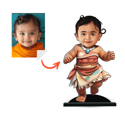 Superhero minify Baby Moana