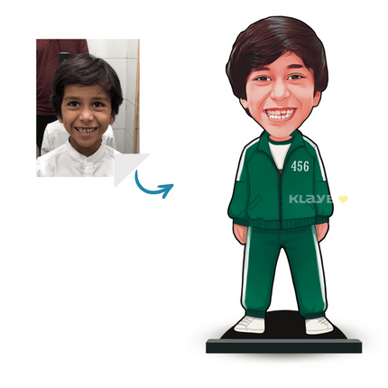 Personalised Superhero  Squid game Player