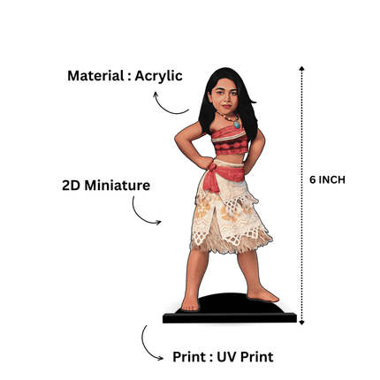 Personalised Moana Miniature for Adults
