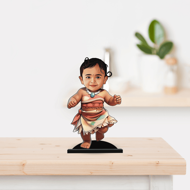 Superhero minify Baby Moana