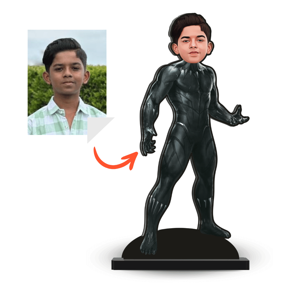 Superhero minify Black Black panther