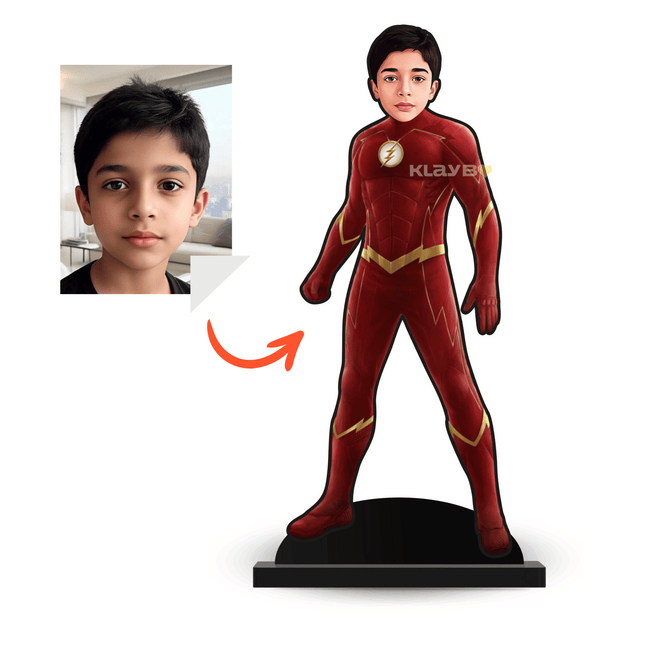 Personlised Superhero Flash Minify