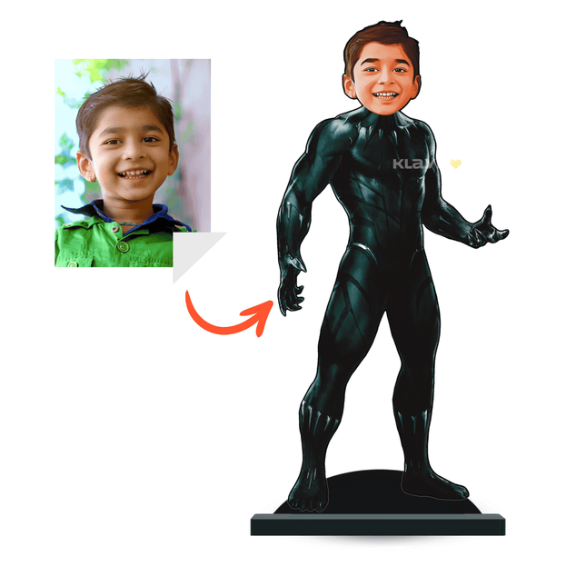 Superhero minify Black Black panther