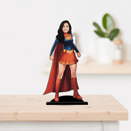 Personalised Super-women Miniature for Adults