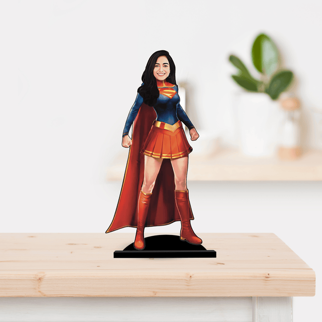 Personalised Super-women Miniature for Adults