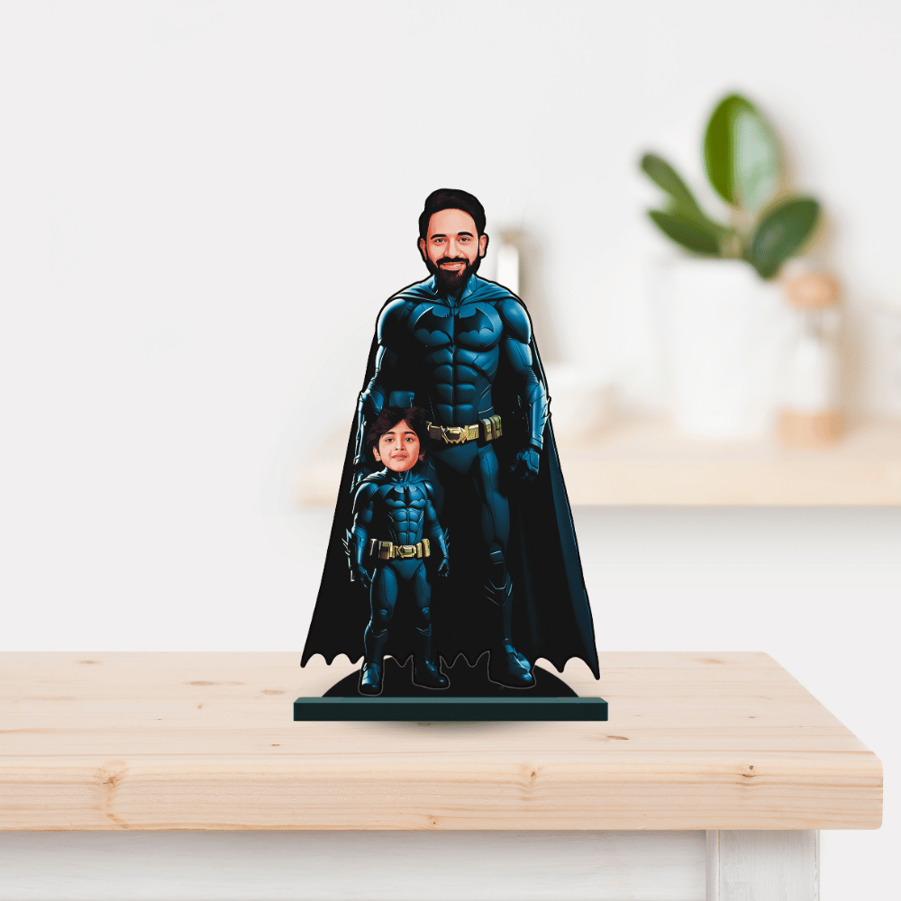 Personalised Superhero Father & Son Batman Minify