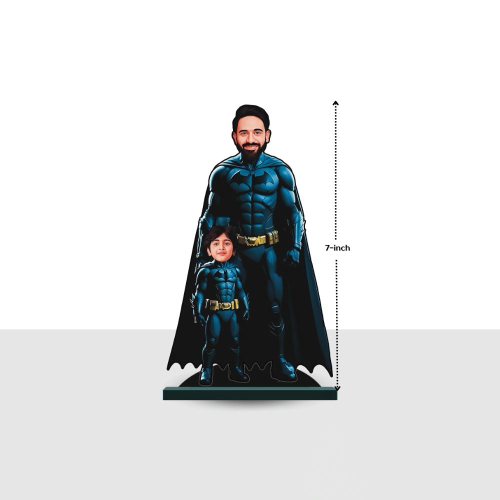 Personalised Superhero Father & Son Batman Minify