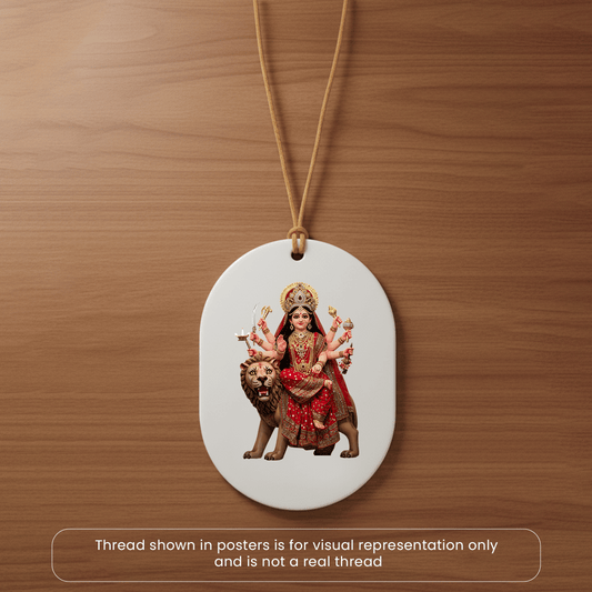 Lord Durga Mirror Hanger