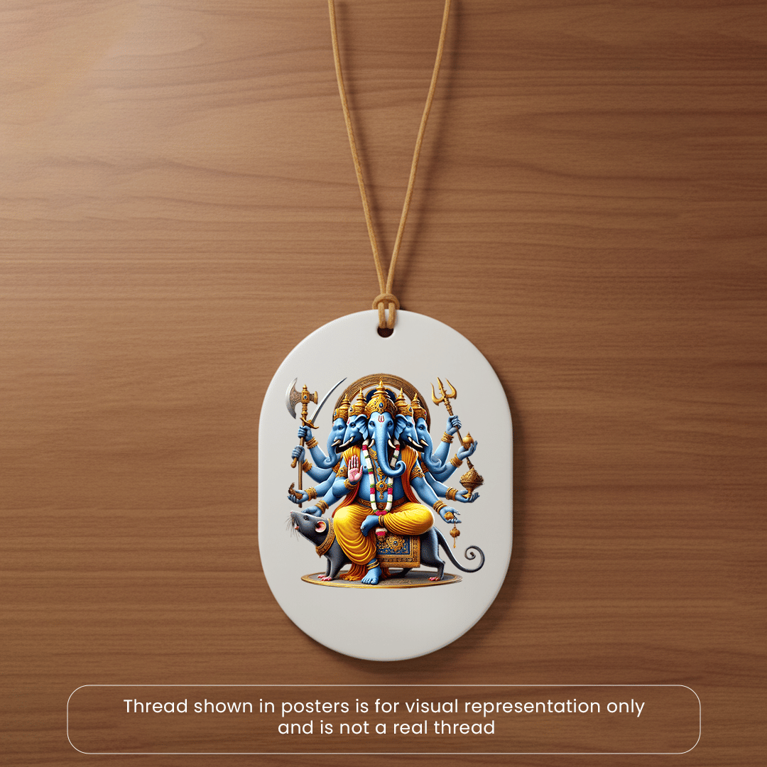 Maha Ganesh Mirror Hanger