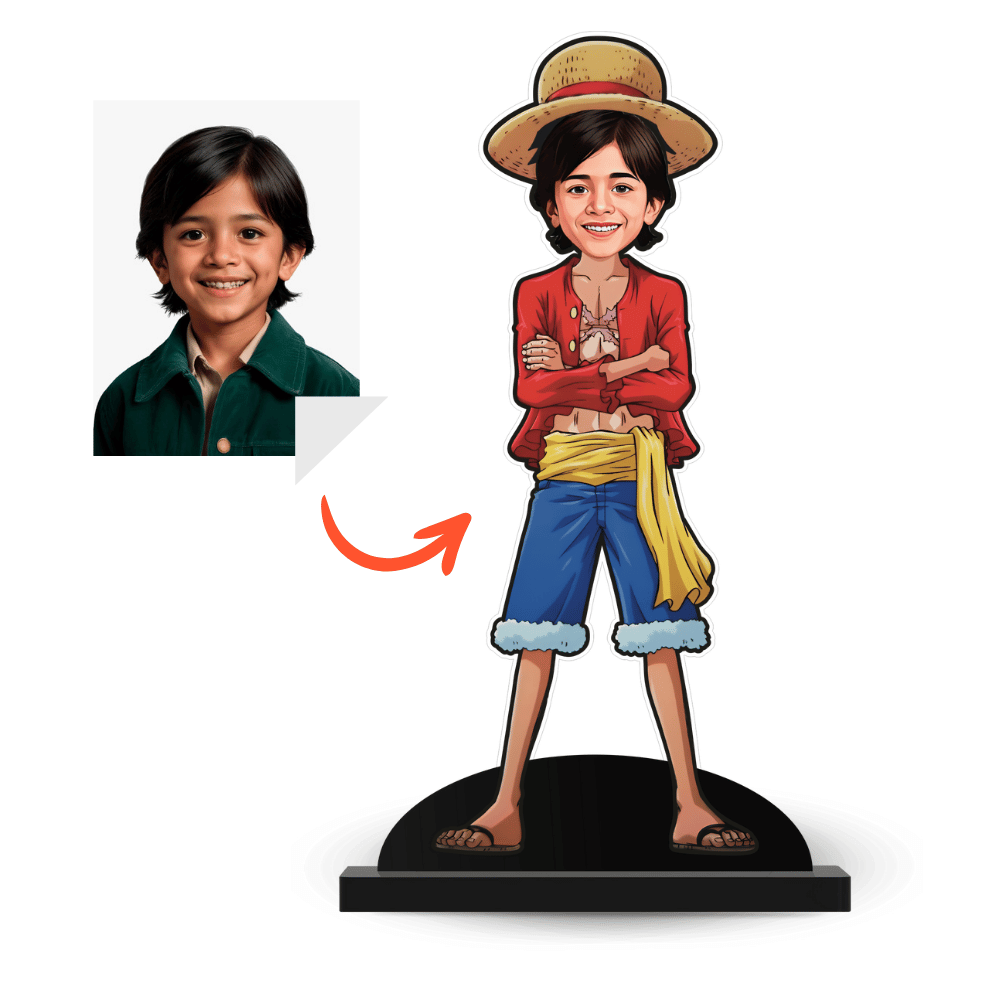 Anime Minify Luffy