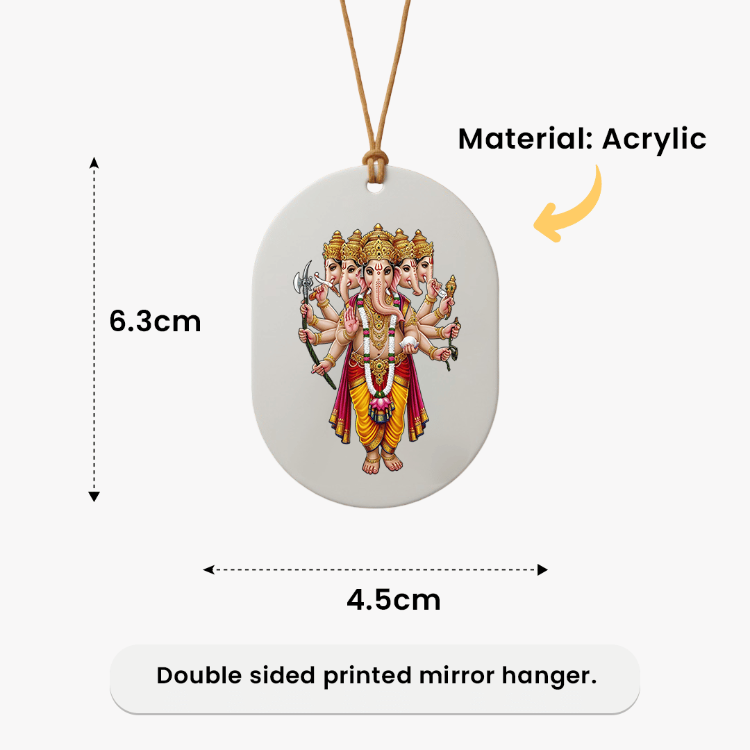 Panchamukhi Ganesh Mirror Hanger