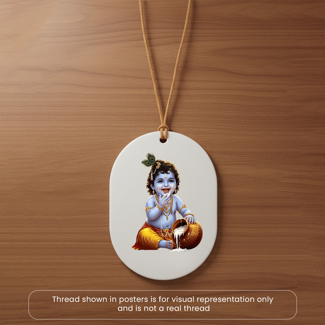 Little Krishna Mirror Hanger