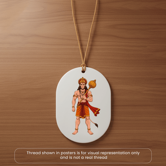 Lord Hanuman Mirror Hanger
