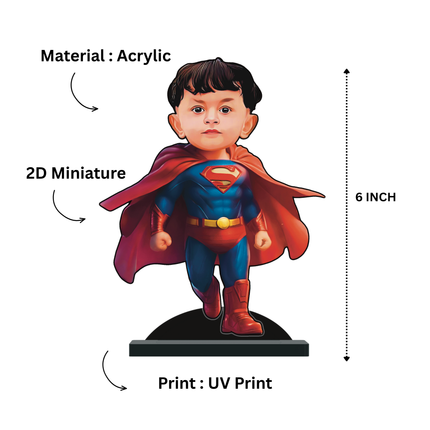 Personalised Superhero Minify Baby Superman
