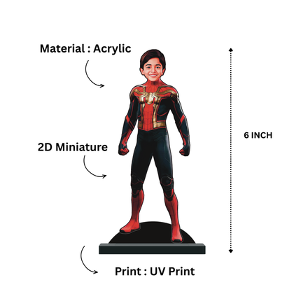 Personalised Superhero Minify Iron Spider Man