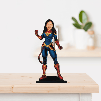 Personalised Superhero Minify Captain Marvel