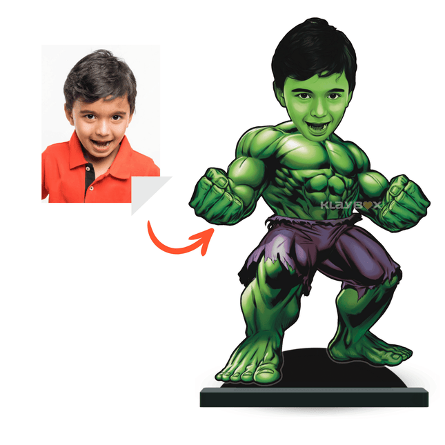 Personalised Superhero Minify Hulk