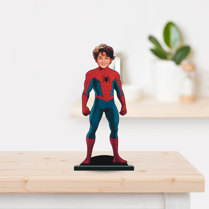 Personalised Superhero Minify Spider Man Pose 2