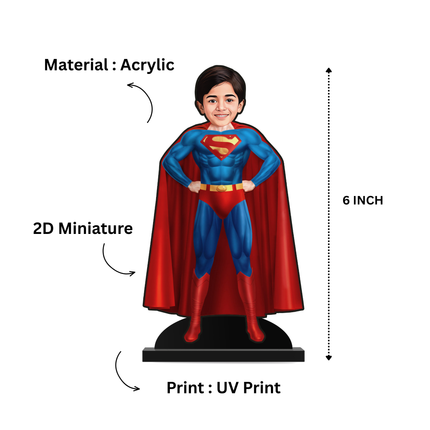 Personalised Superhero Minify Superman