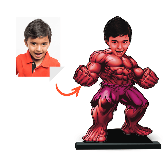 Personalised Superhero Minify Hulk