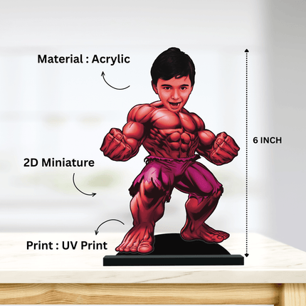 Personalised Superhero Minify Hulk