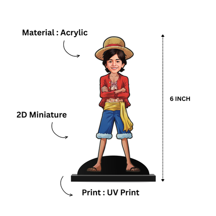Anime Minify Luffy