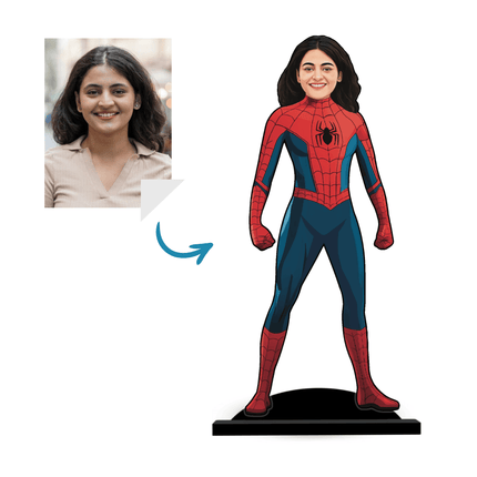 Personalised  Spider-women Miniature for Adults