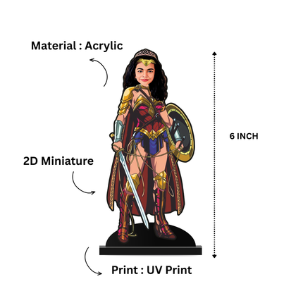Wonder Woman Miniature (DC Inspired)