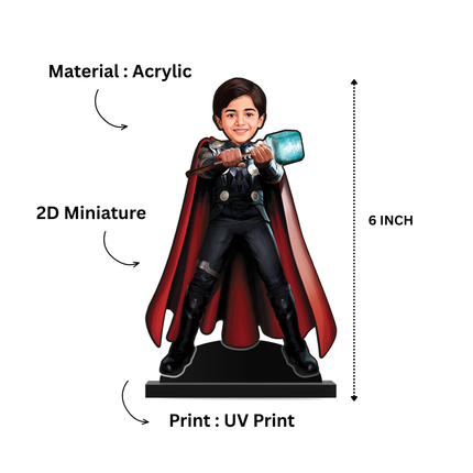 Personalised Superhero Minify Thor