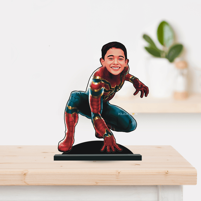 Personalised Superhero Minify Iron Spider Man pose 2