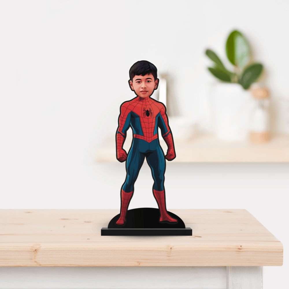 Personalised Superhero Minify Spider Man Pose 2