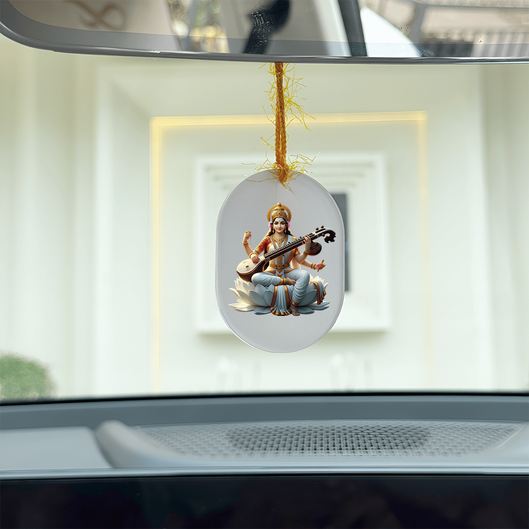 Saraswathi Devi Mirror Hanger