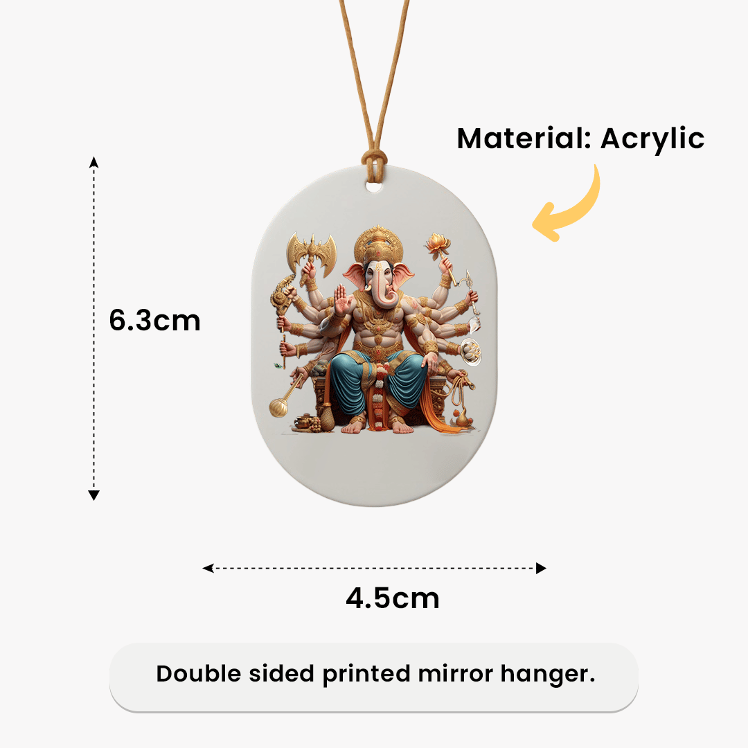 Veera Ganapati  Mirror Hanger