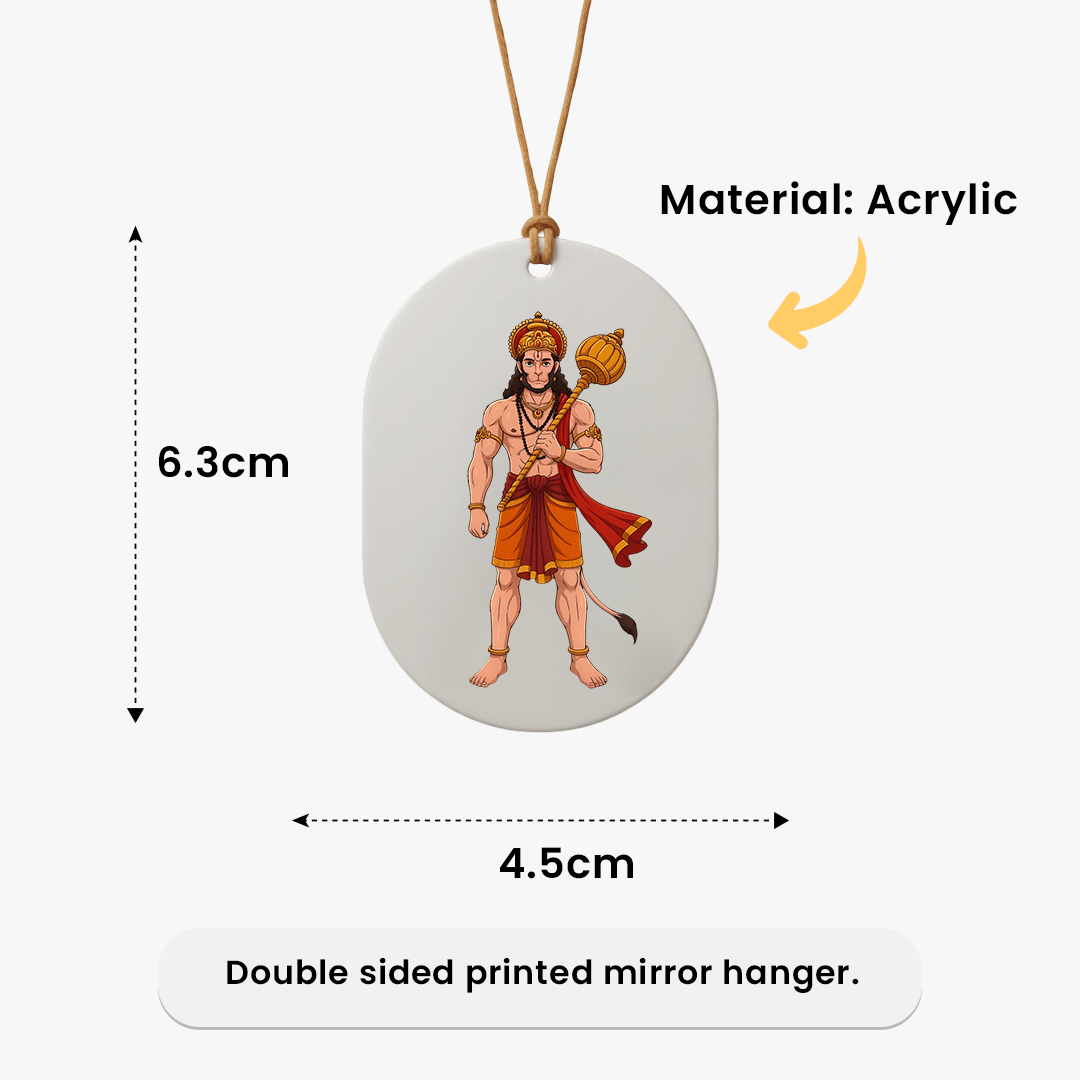 Lord Hanuman Mirror Hanger