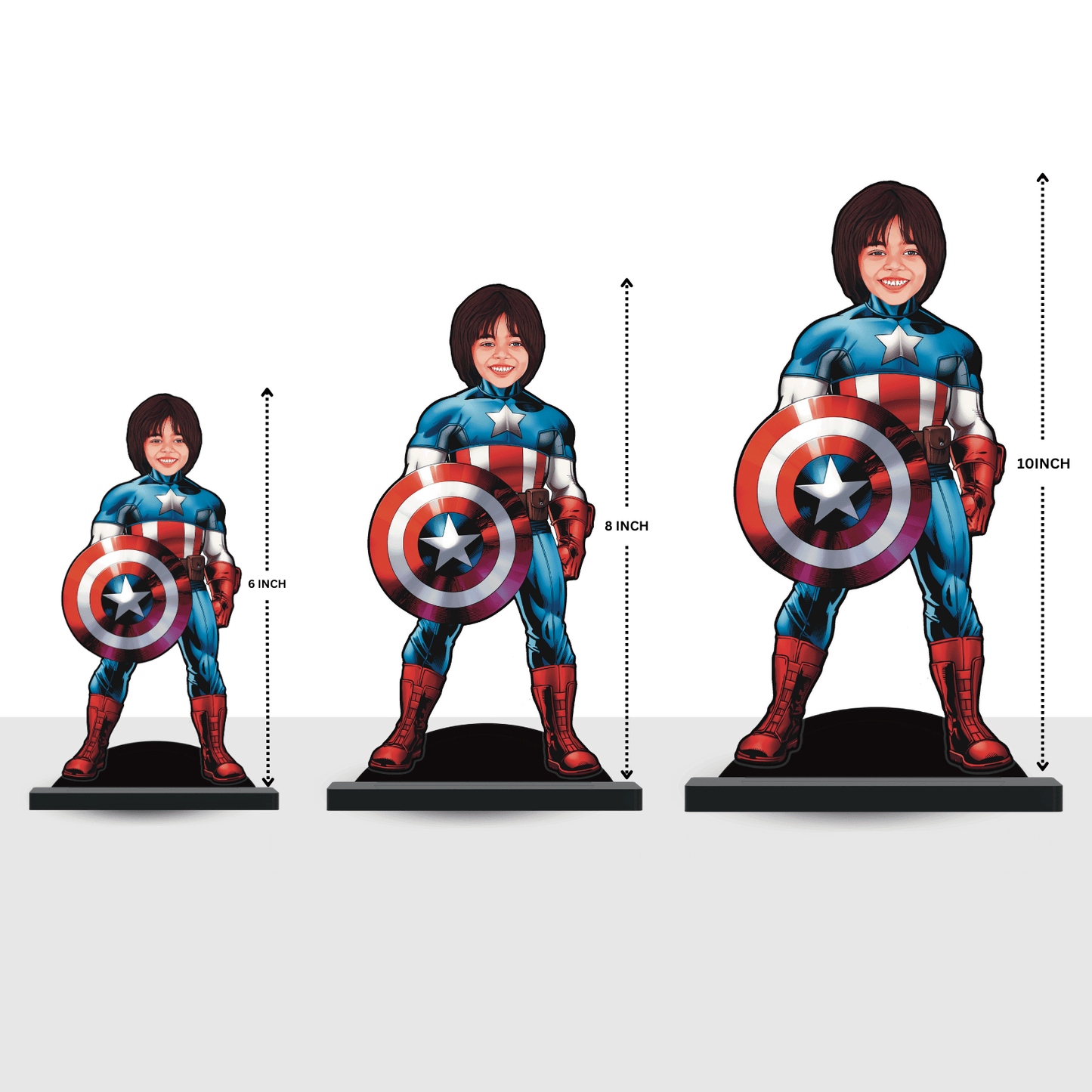 Personalised Superhero Minify Captain America