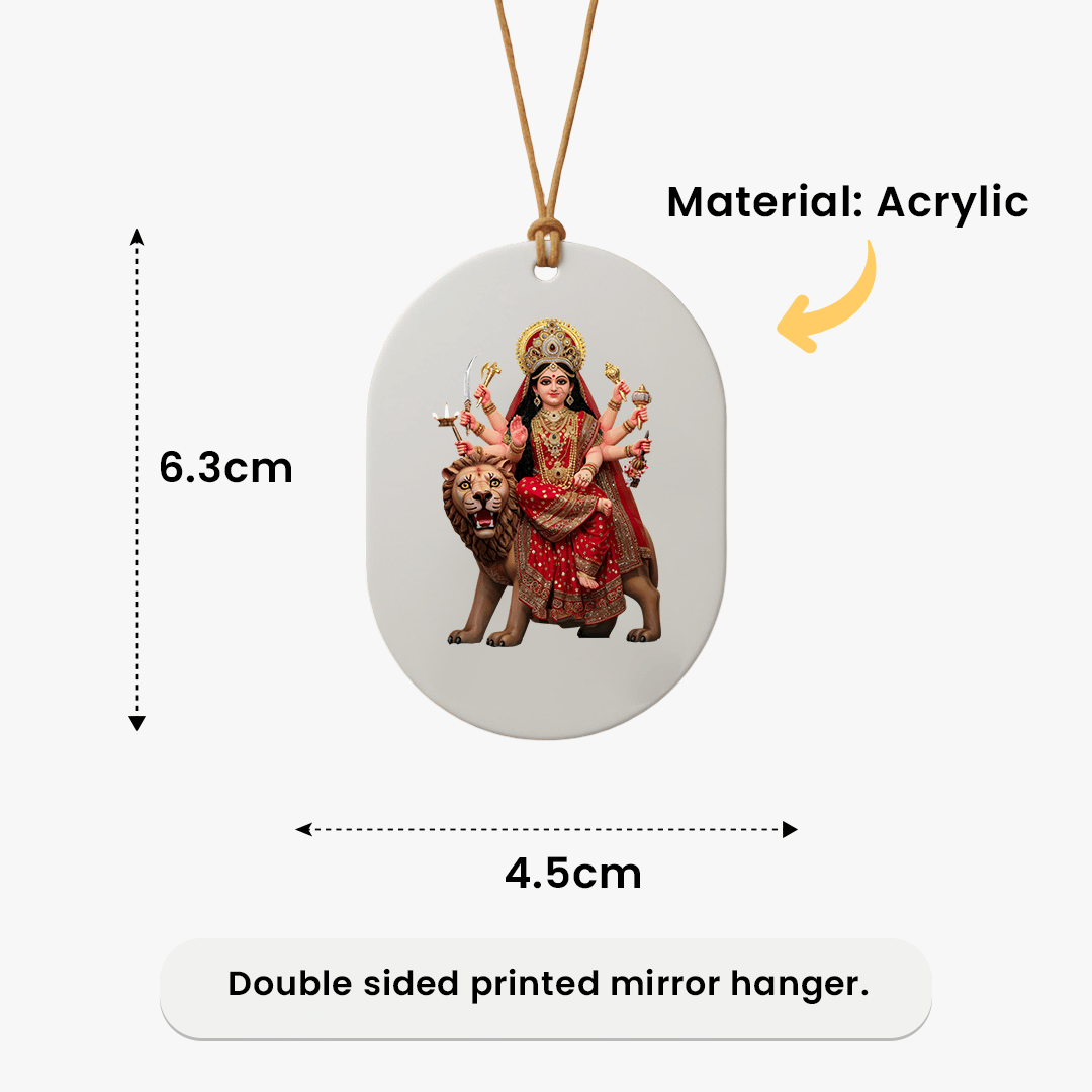 Lord Durga Mirror Hanger