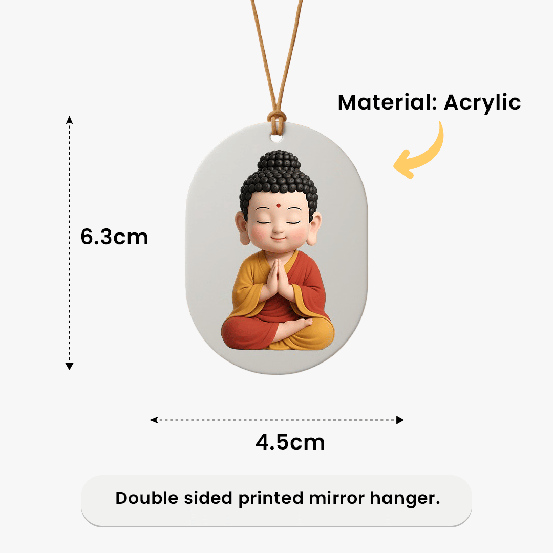 Cute little Buddha Mirror Hanger