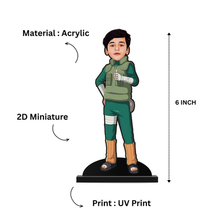 Anime Minify Rock Lee