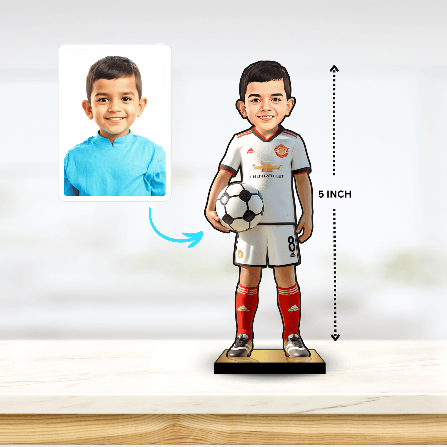 Football player Desire Personalized Minify