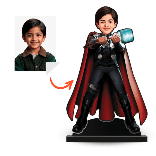 Personalised Superhero Minify Thor