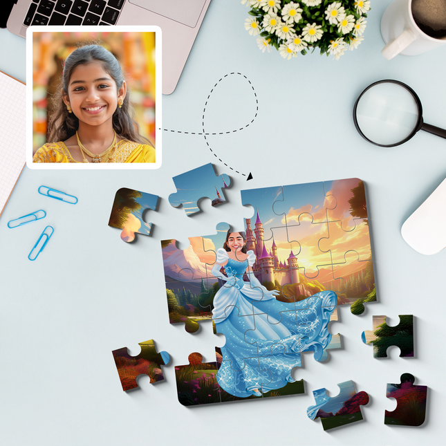 Cinderella Superhero Puzzle