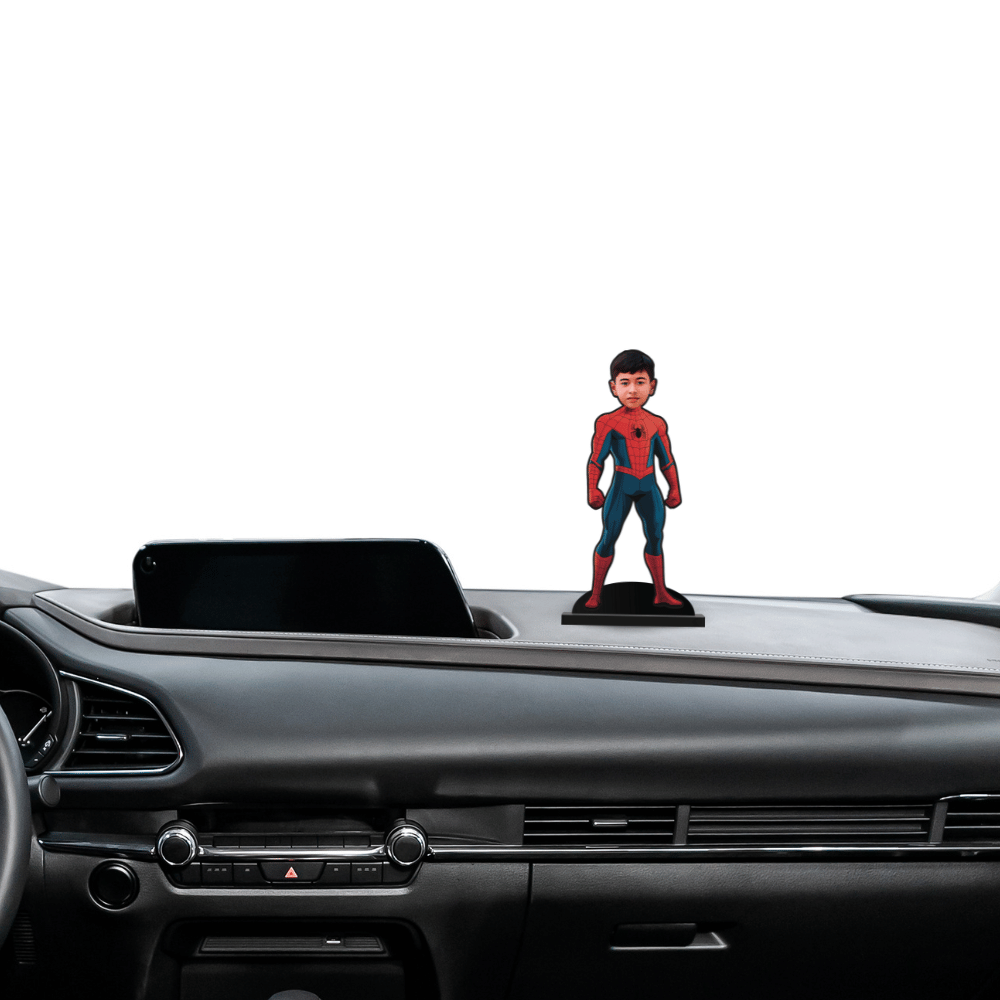 Personalised Superhero Minify Spider Man Pose 2