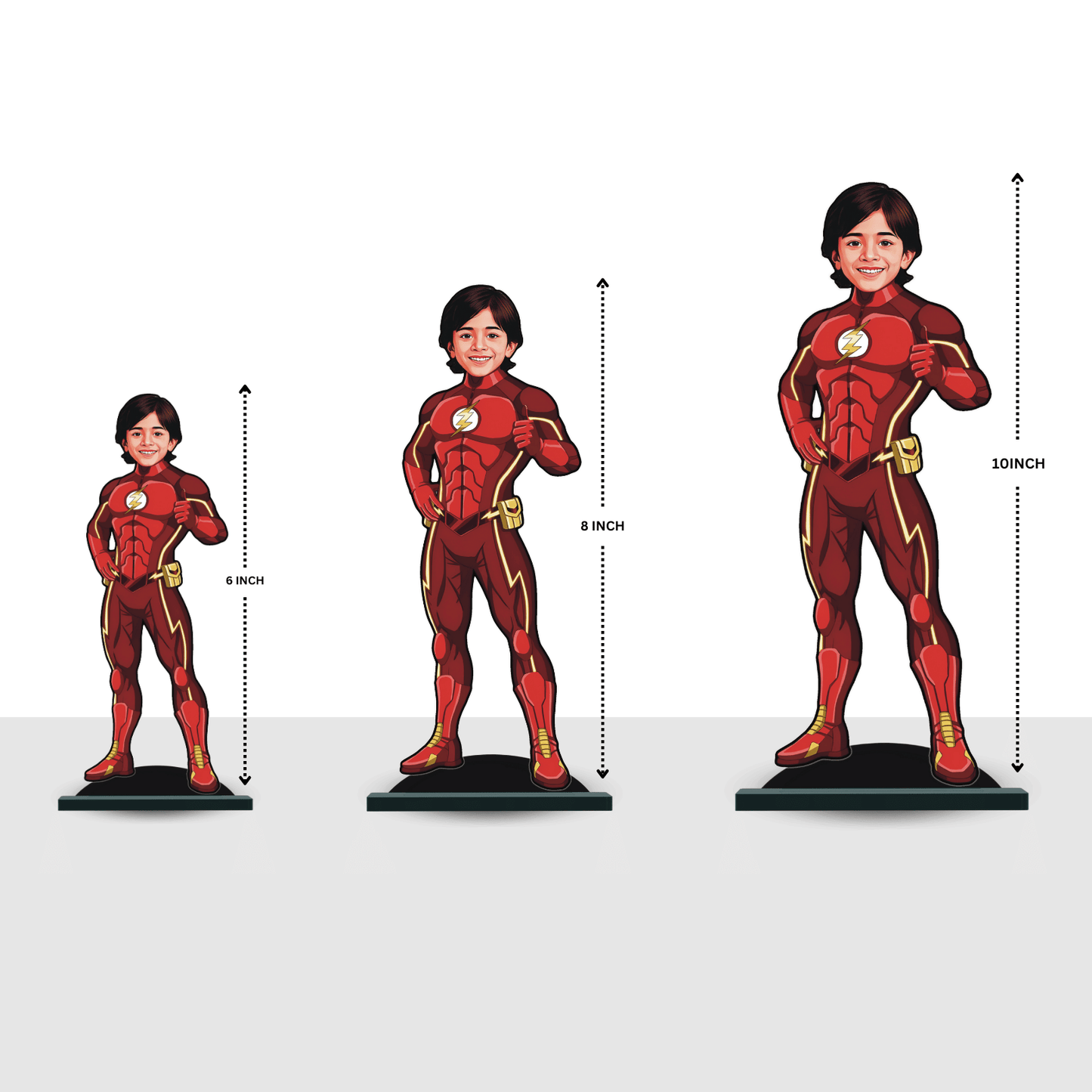 Personalised Superhero Flash Pose 2