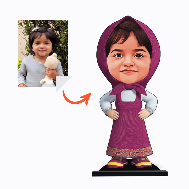 Personalised Superhero Minify Masha