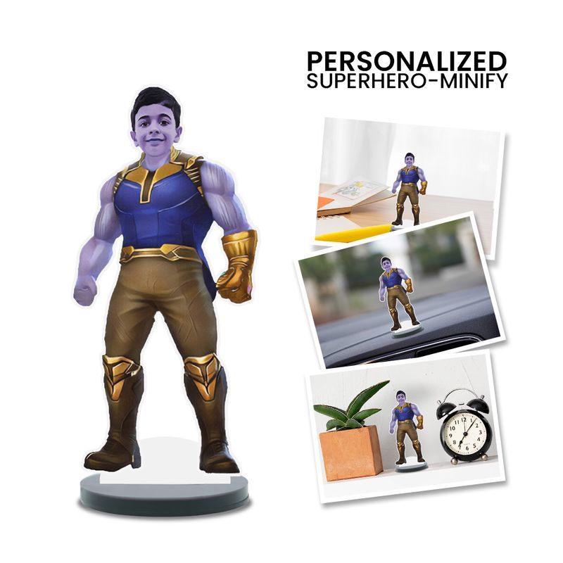 Superhero minify Thanos