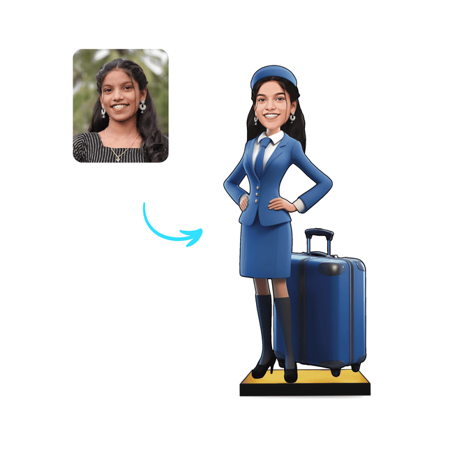 Air Hostess Desire Personalized Minify