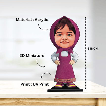 Personalised Superhero Minify Masha