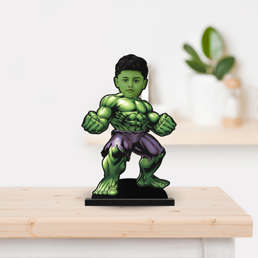 Personalised Superhero Minify Hulk