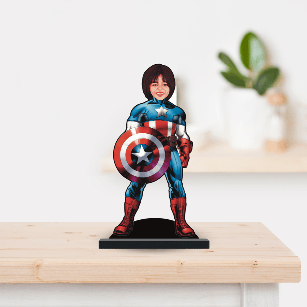 Personalised Superhero Minify Captain America